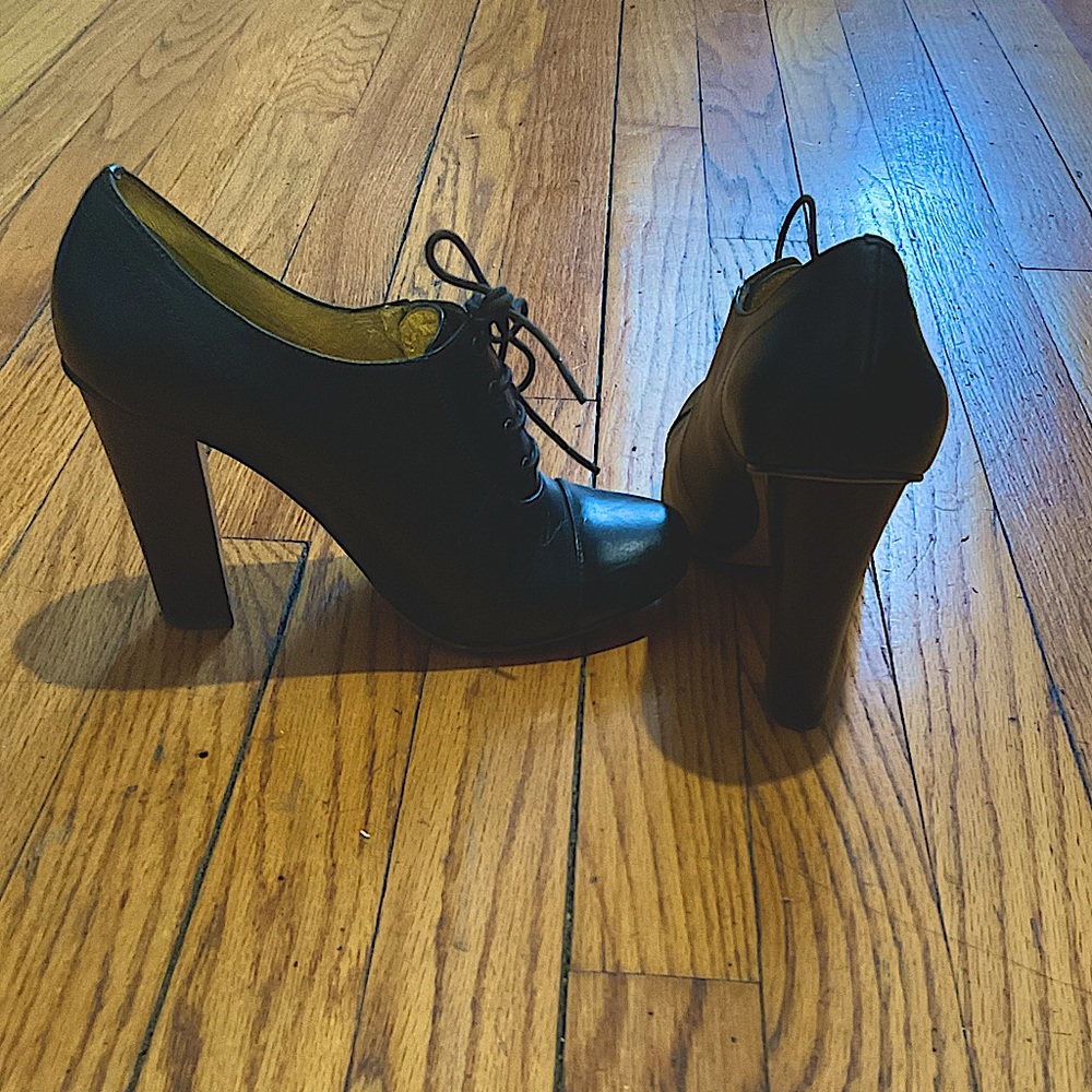 Dolce Vita Black Oxford Pumps